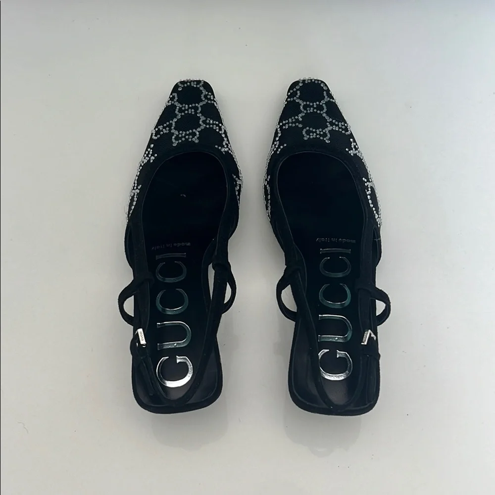 Gucci Black Heels Sophisticated Style - Picture 2 of 8